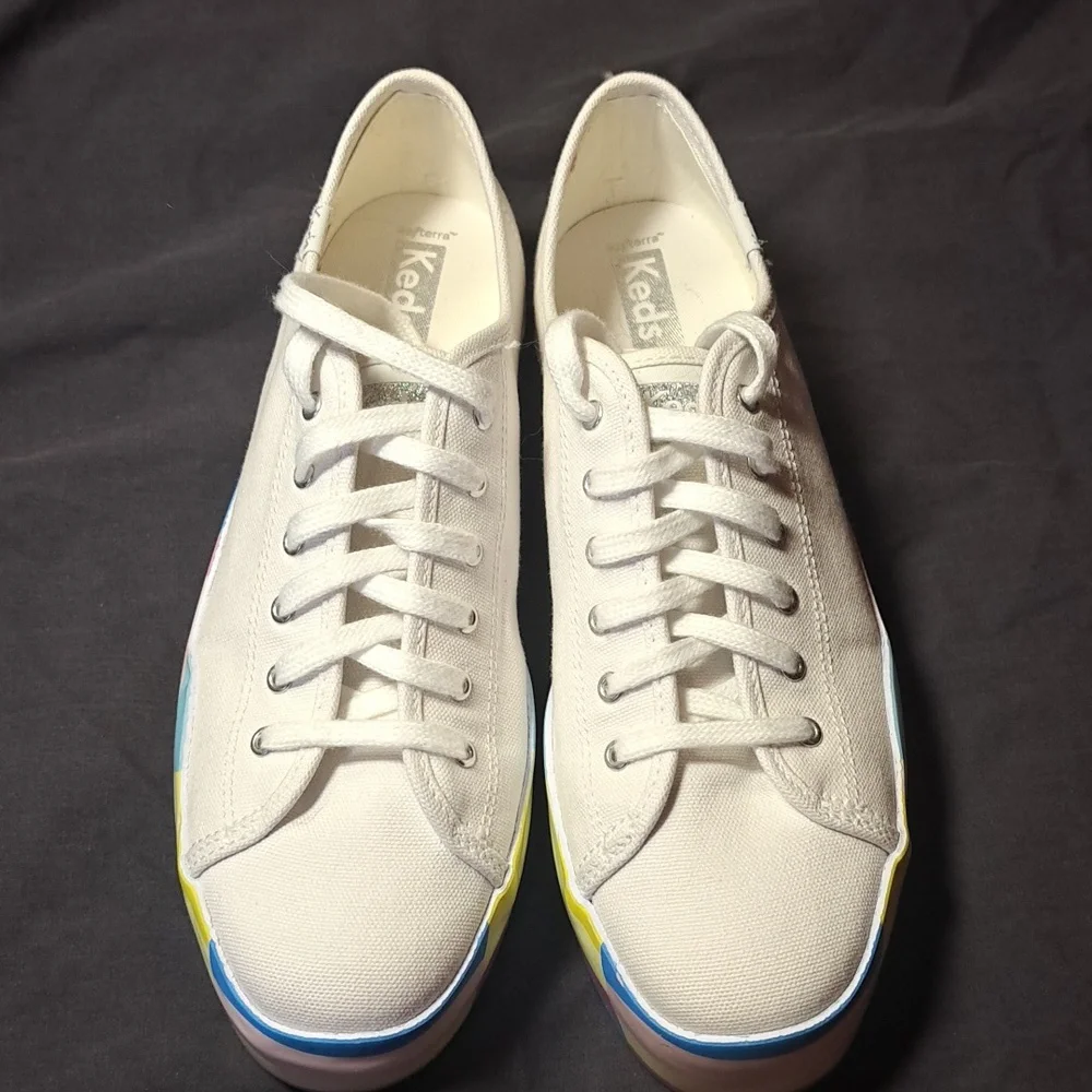 NWOT Keds Triple Up Wavy Platform Sneaker Womens Size 9